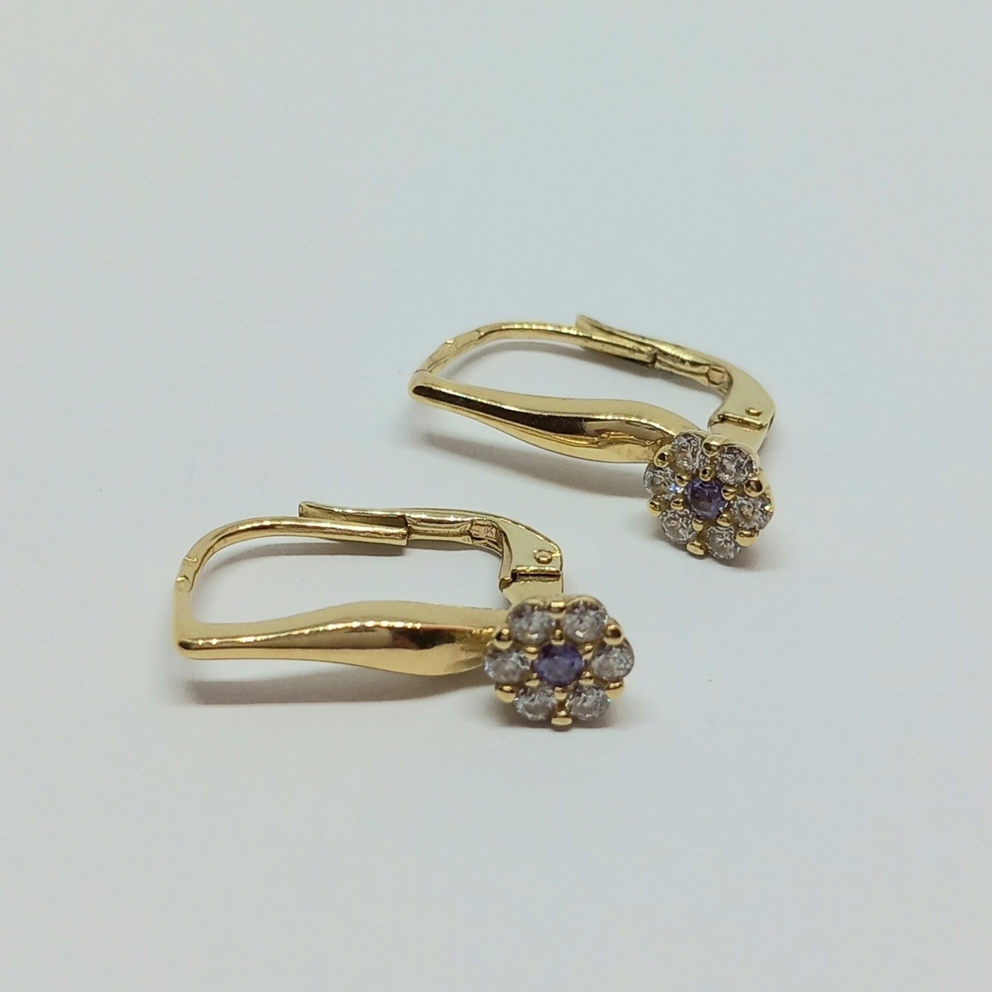 Zlaté náušnice visací