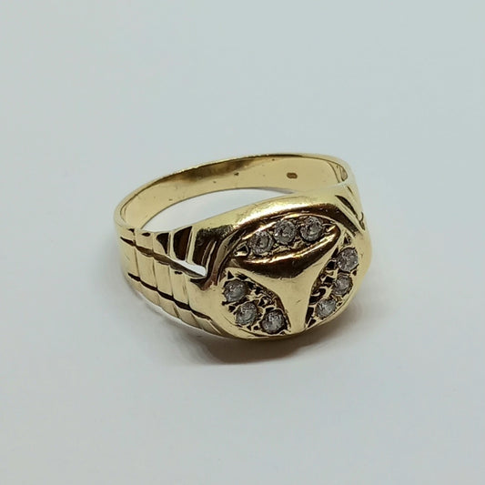 Zlatý prsten Mercedes