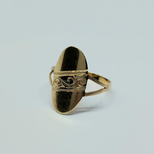 Zlatý prsten placka