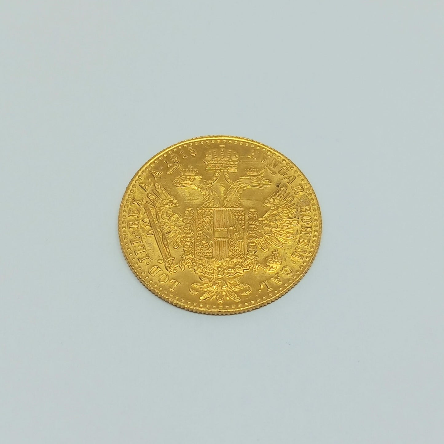 Zlatá mince 1 Dukát Františka Josefa I. 1915 3,49g Novoražba