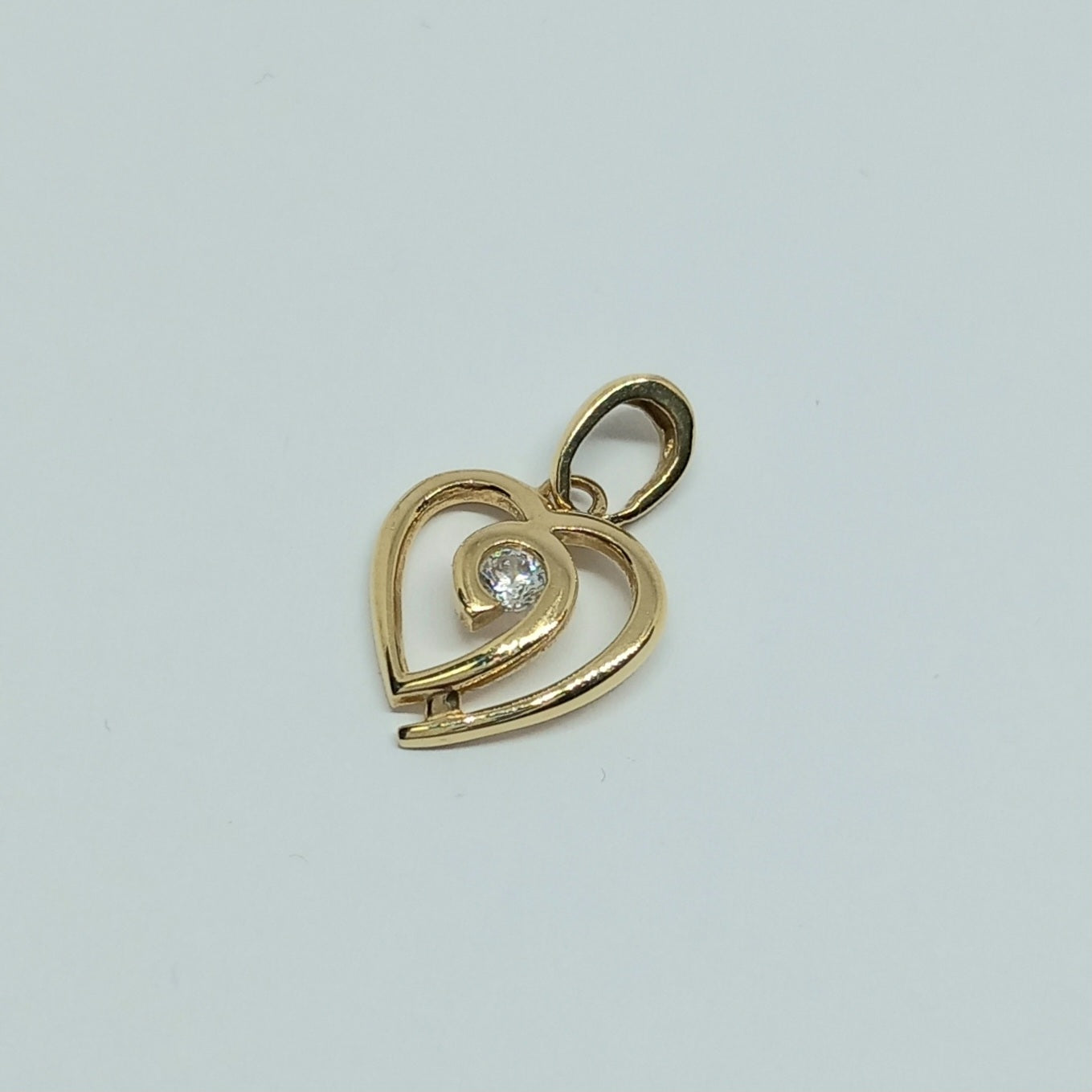 Zlatý přívěšek Srdce