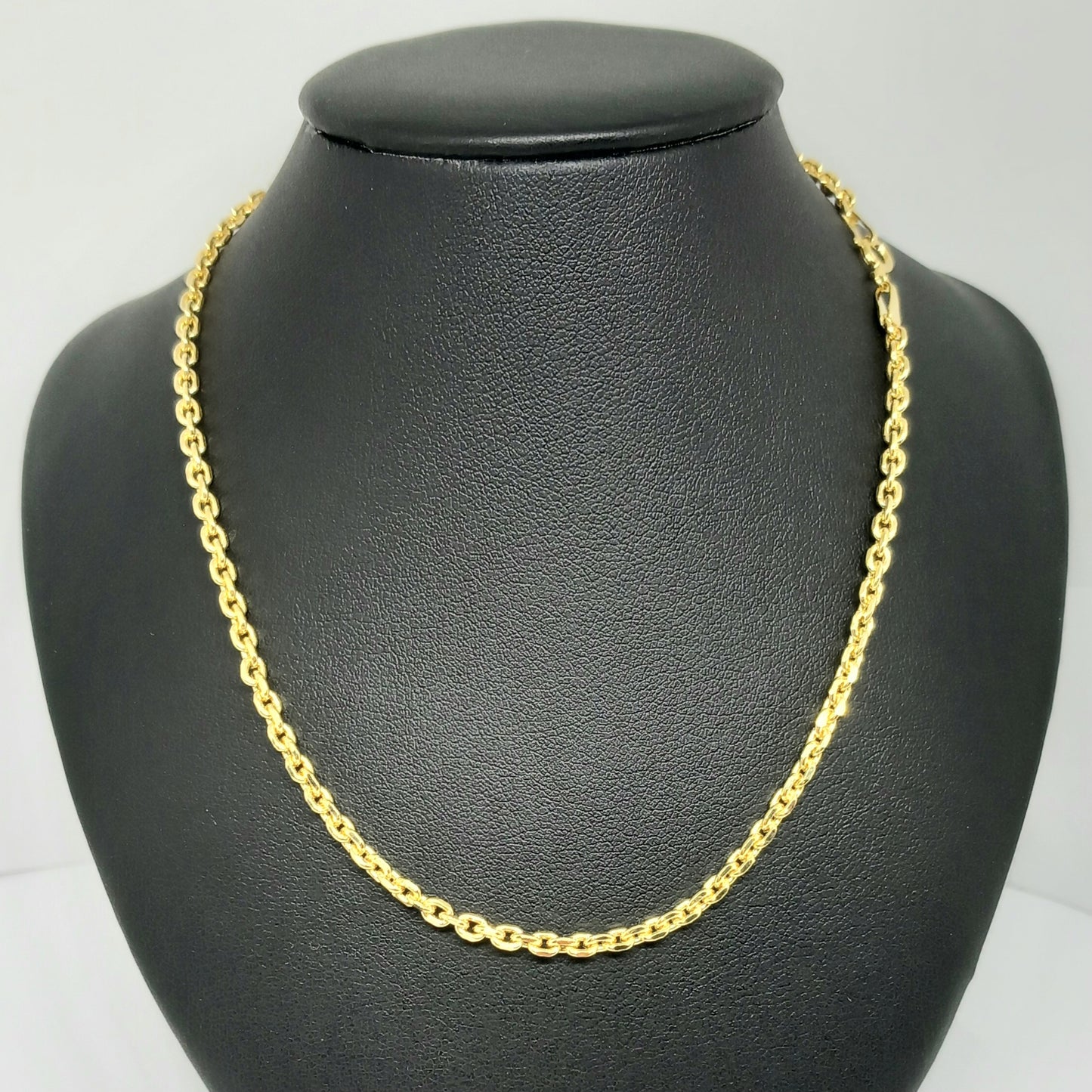 Zlatý řetěz 14K 585/1000 - zlato žluté - nové - 55cm