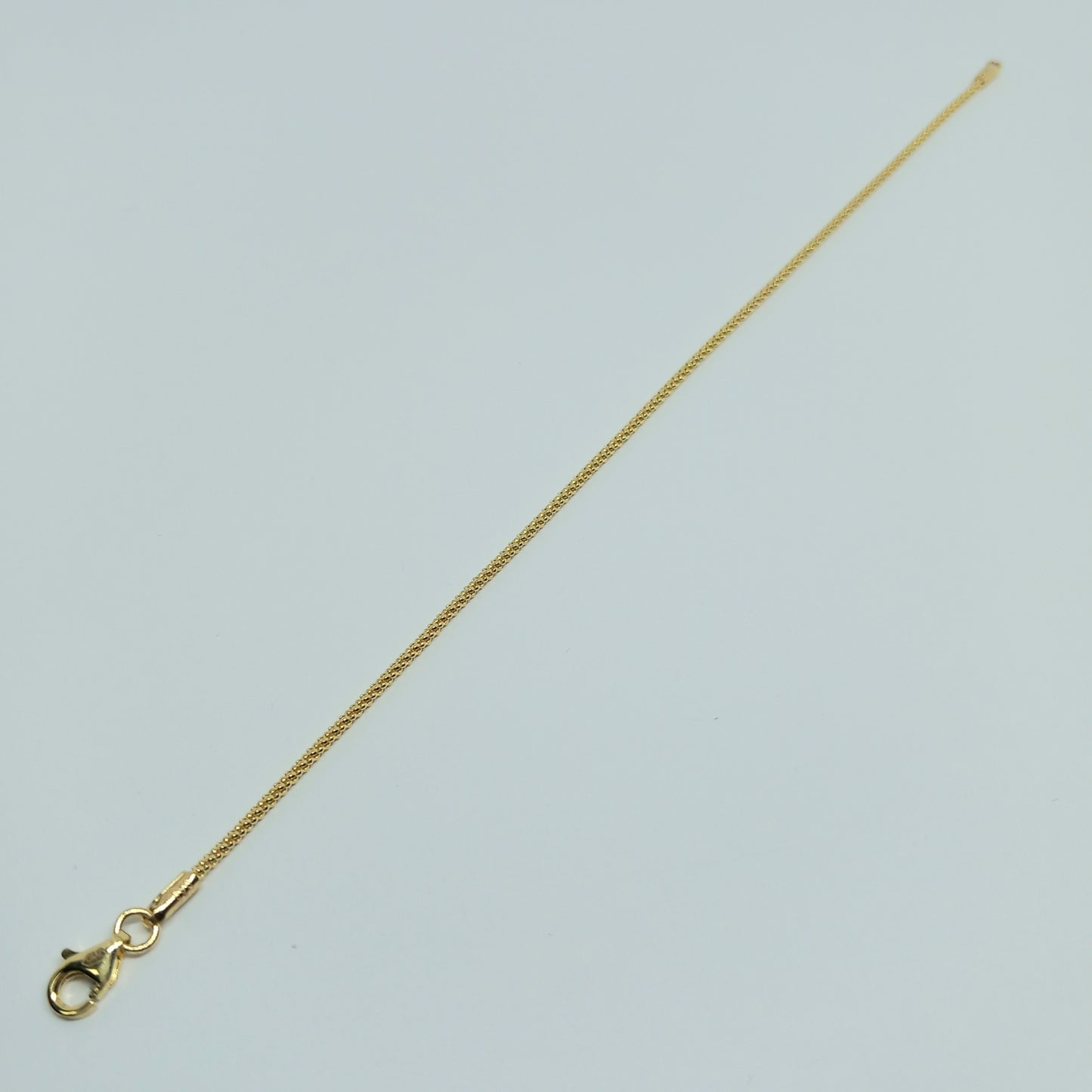 Zlatý náramek 14k 585/1000 - zlato žluté - nové - 17,5cm