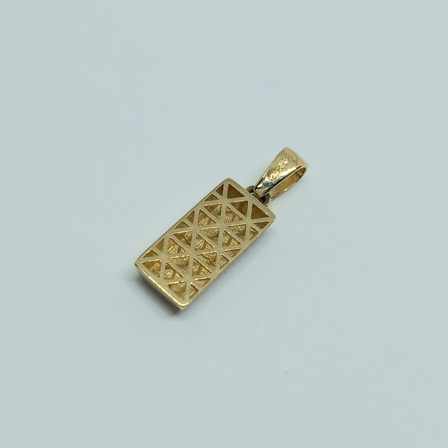 Zlatý přívěšek 14k 585/1000 Cihlička - zlato žluté - nové