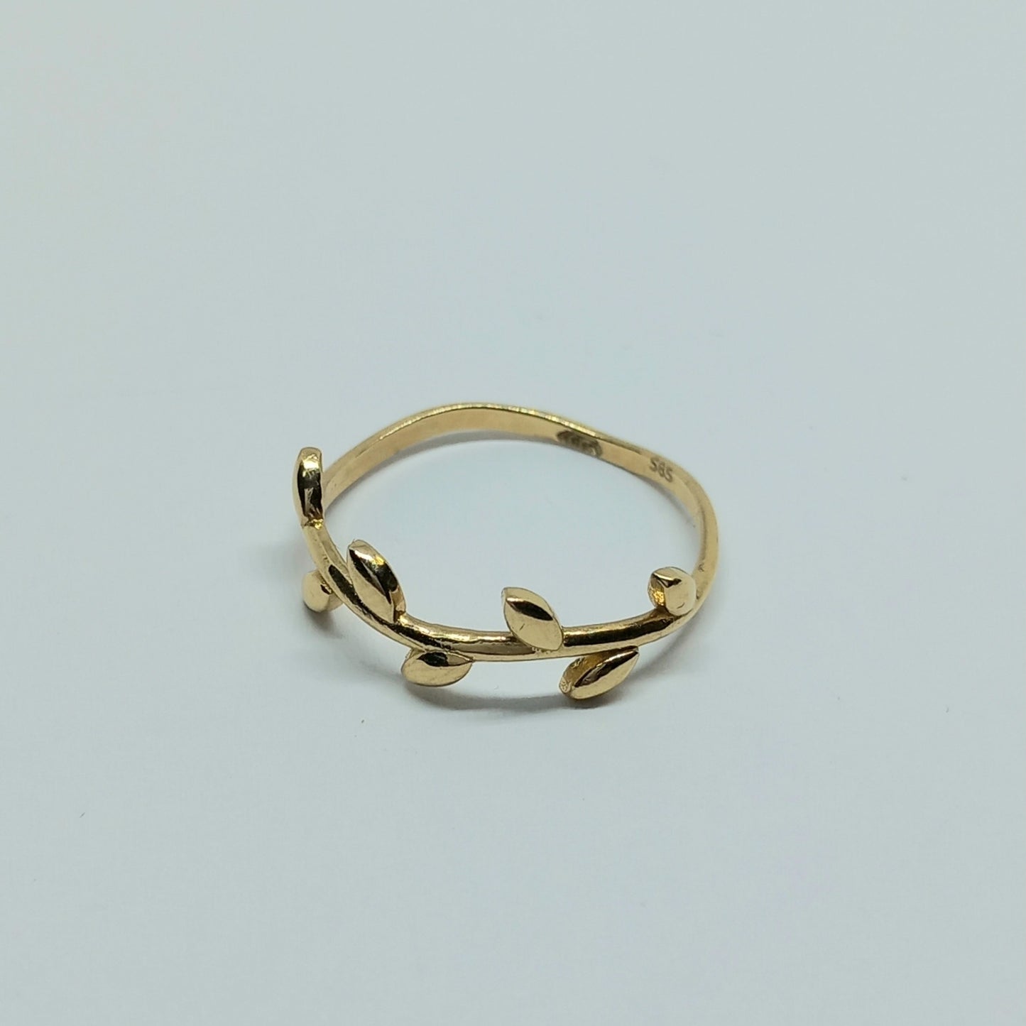 Zlatý prsten 14k 585/1000 - zlato žluté - nové - vel. 54
