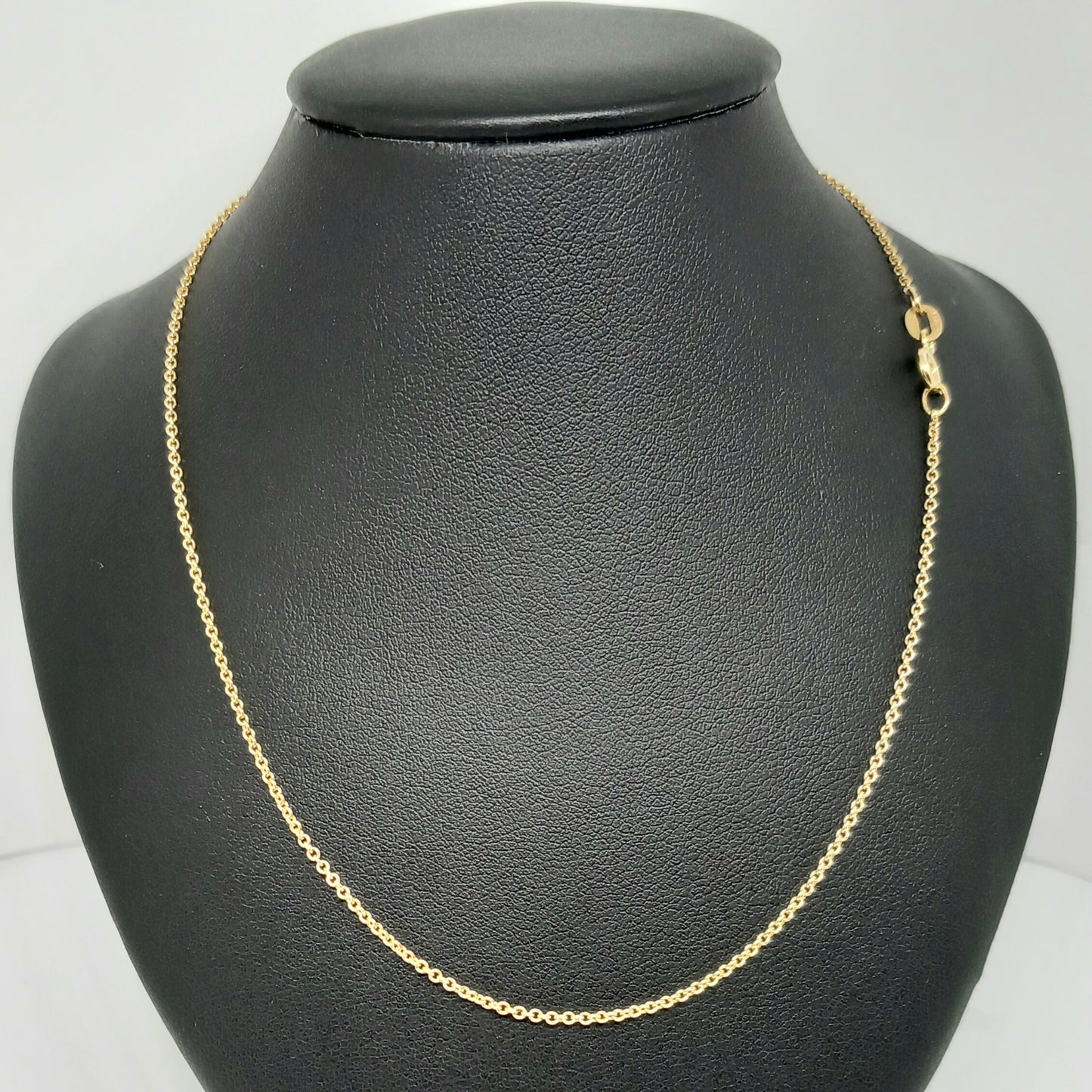 Zlatý řetěz 14k 585/1000 - zlato žluté - jako nové - 43cm