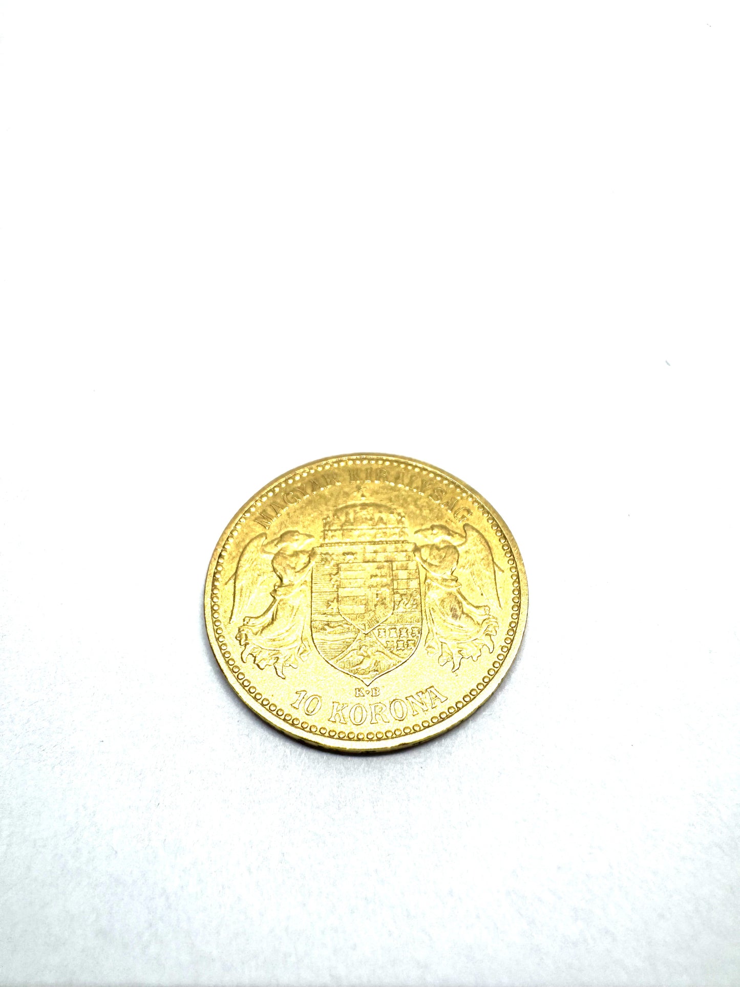 Zlatá mince Desetikoruna Františka Josefa I. Uherská ražba 1892 KB