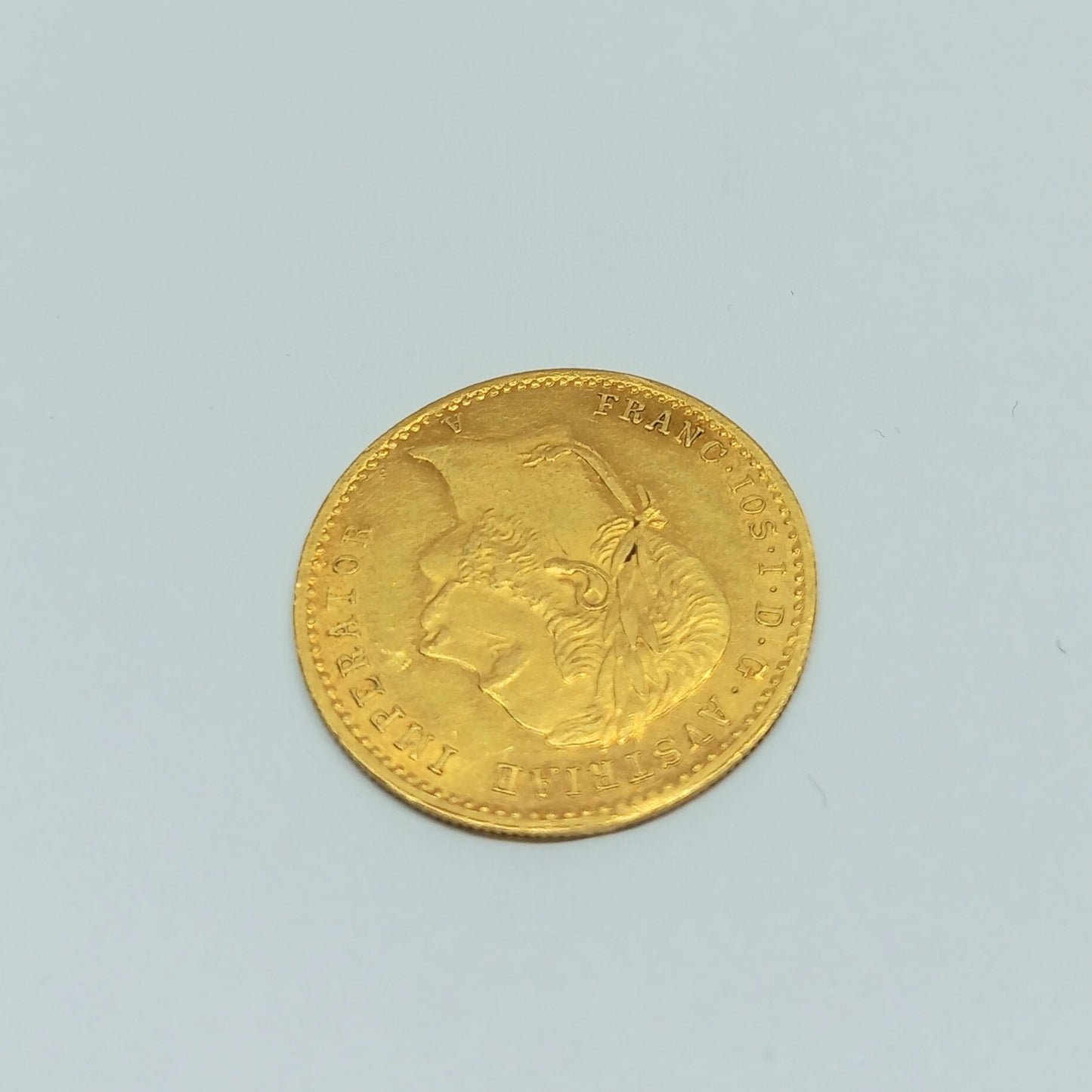 Zlatý dukát FRANC JOSEPH I 1869 A
