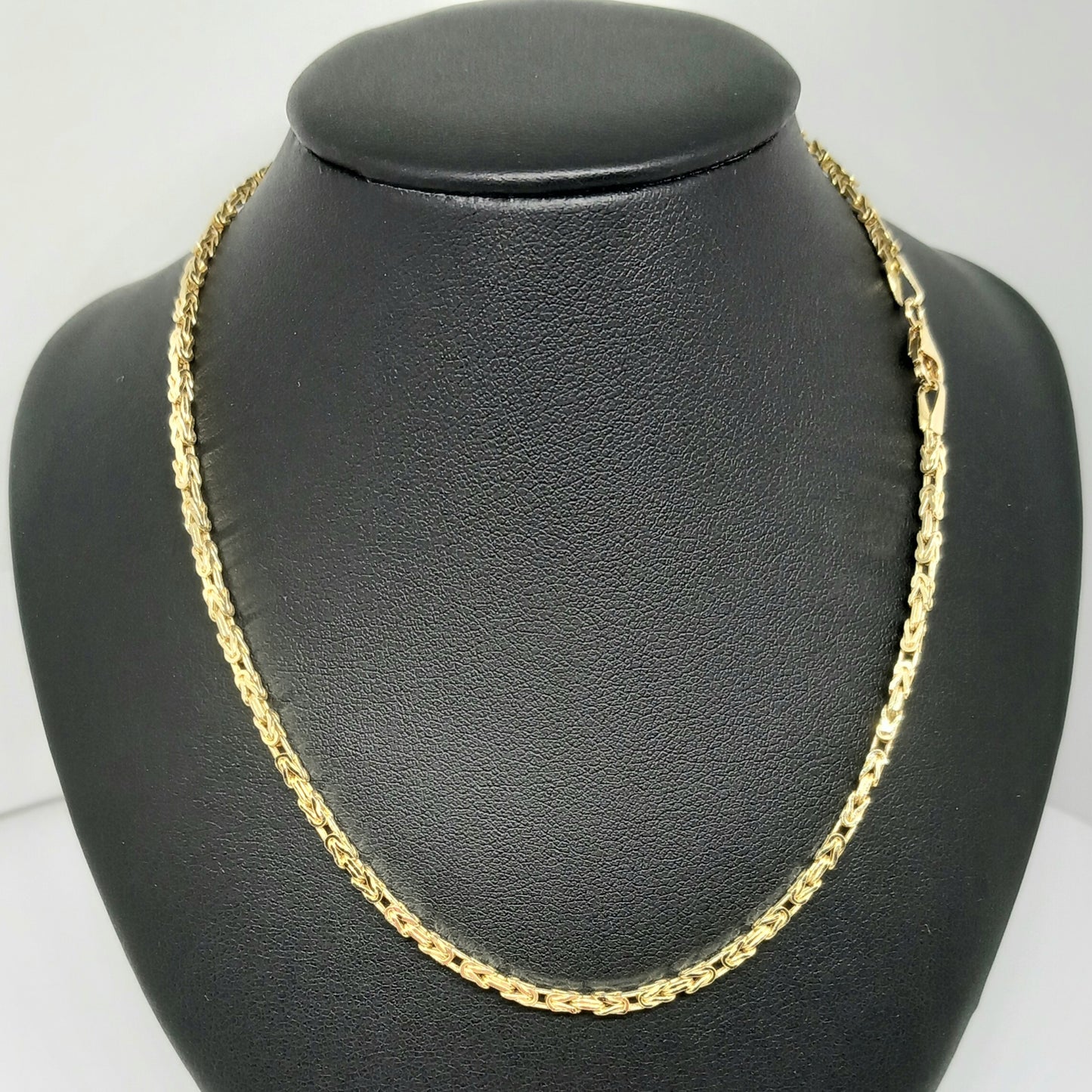 Zlatý řetěz 14k 585/1000 Královský - zlato žluté - nové - 65cm