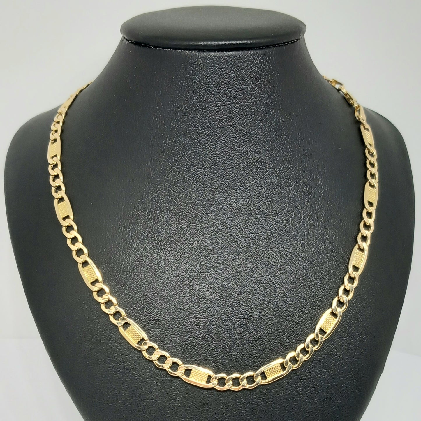 Zlatý řetěz 14k 585/1000 - zlato žluté - použité - 56,5cm