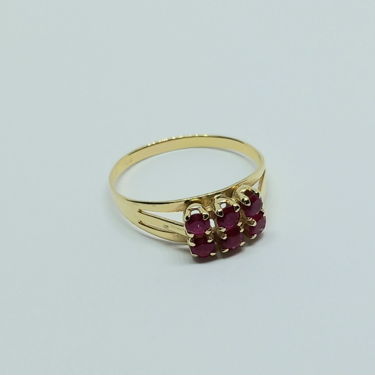 Zlatý prsten 14k 585/1000 - zlato žluté - použité . vel. 59