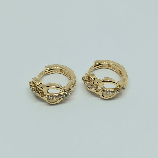 Zlaté náušnice kruhy