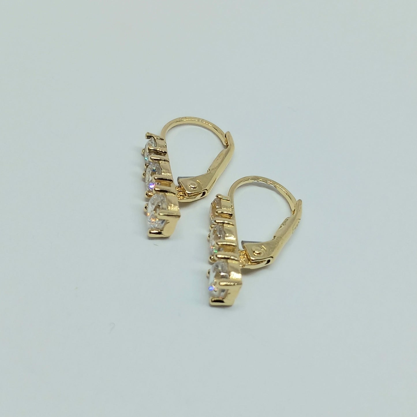 Zlaté náušnice visací