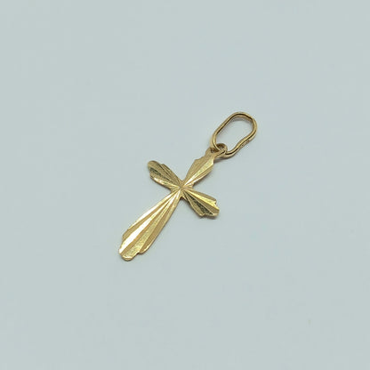 Zlatý přívěšek Kříž