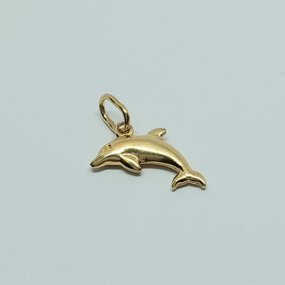Zlatý přívěšek 14K 585/1000 Delfín - zlato žluté - použité
