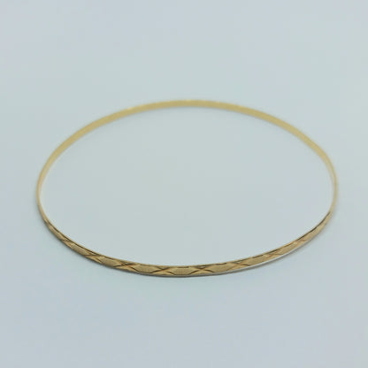 Zlatý náramek 14K 585/1000 Kruh - zlato žluté - použité