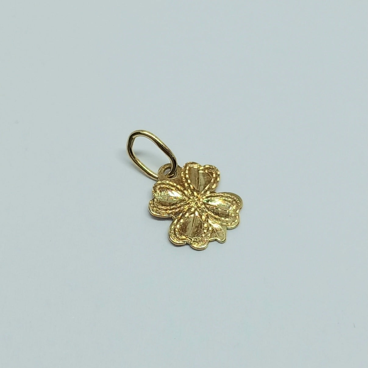 Zlatý přívěšek 14K 585/1000 Čtyřlístek - zlato žluté - použité