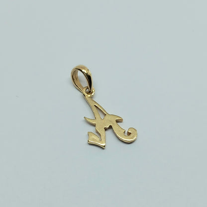 Zlatý přívěšek 14K 585/1000 písmeno A - zlato žluté - nové