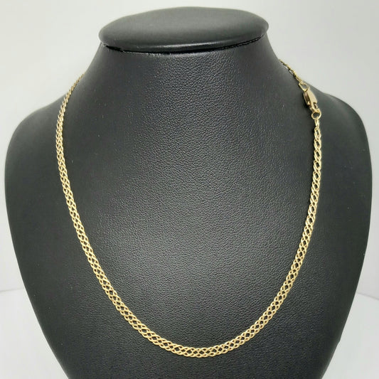 Zlatý řetěz 14k 585/1000 - zlato žluté - použité - 72,5cm