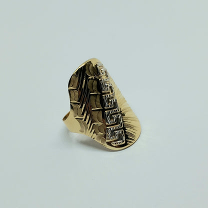 Zlatý prsten 14k 585/1000 - zlato žluté - použité