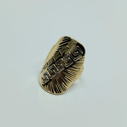 Zlatý prsten 14k 585/1000 - zlato žluté - použité