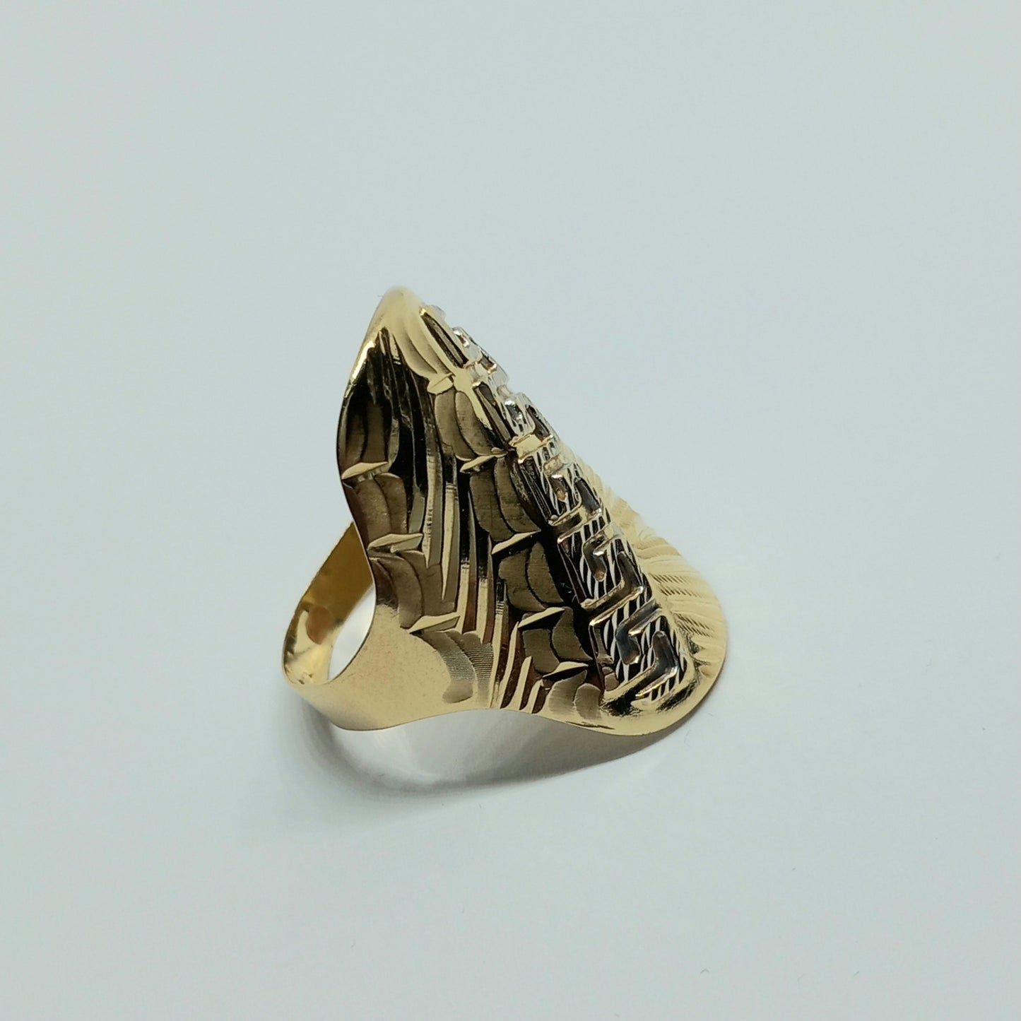 Zlatý prsten 14k 585/1000 - zlato žluté - použité