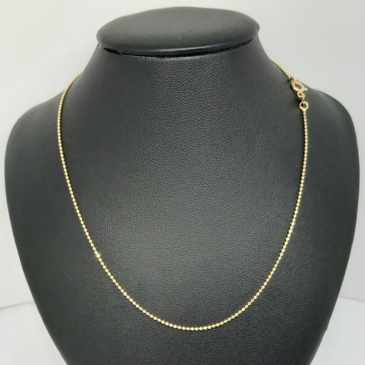 Zlatý řetěz 14k 585/1000 - zlato žluté - nové