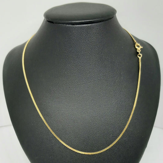 Zlatý řetěz 14k 585/1000 - zlato žluté - nové - 55cm