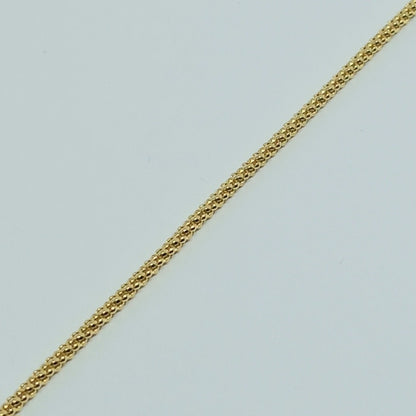 Zlatý náramek 14k 585/1000 - zlato žluté - nové - 17,5cm