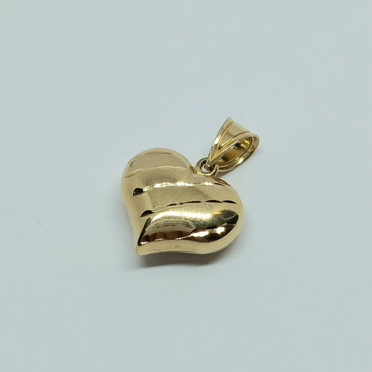 Zlatý přívěšek 14k 585/1000 Srdce - zlato žluté - nové