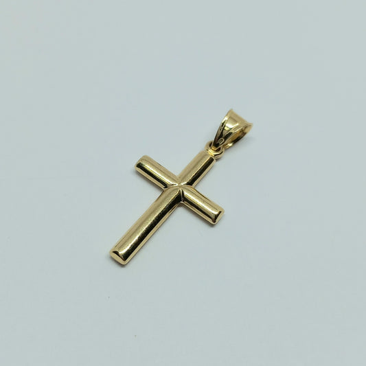 Zlatý přívěšek 14k 585/1000 Kříž - zlato žluté - nové