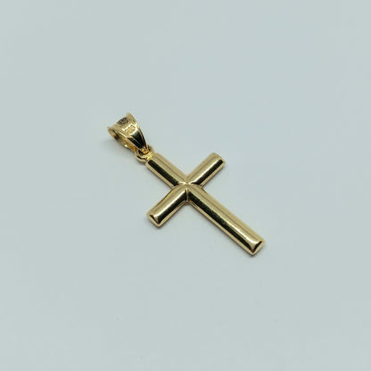 Zlatý přívěšek 14k 585/1000 Kříž - zlato žluté - nové