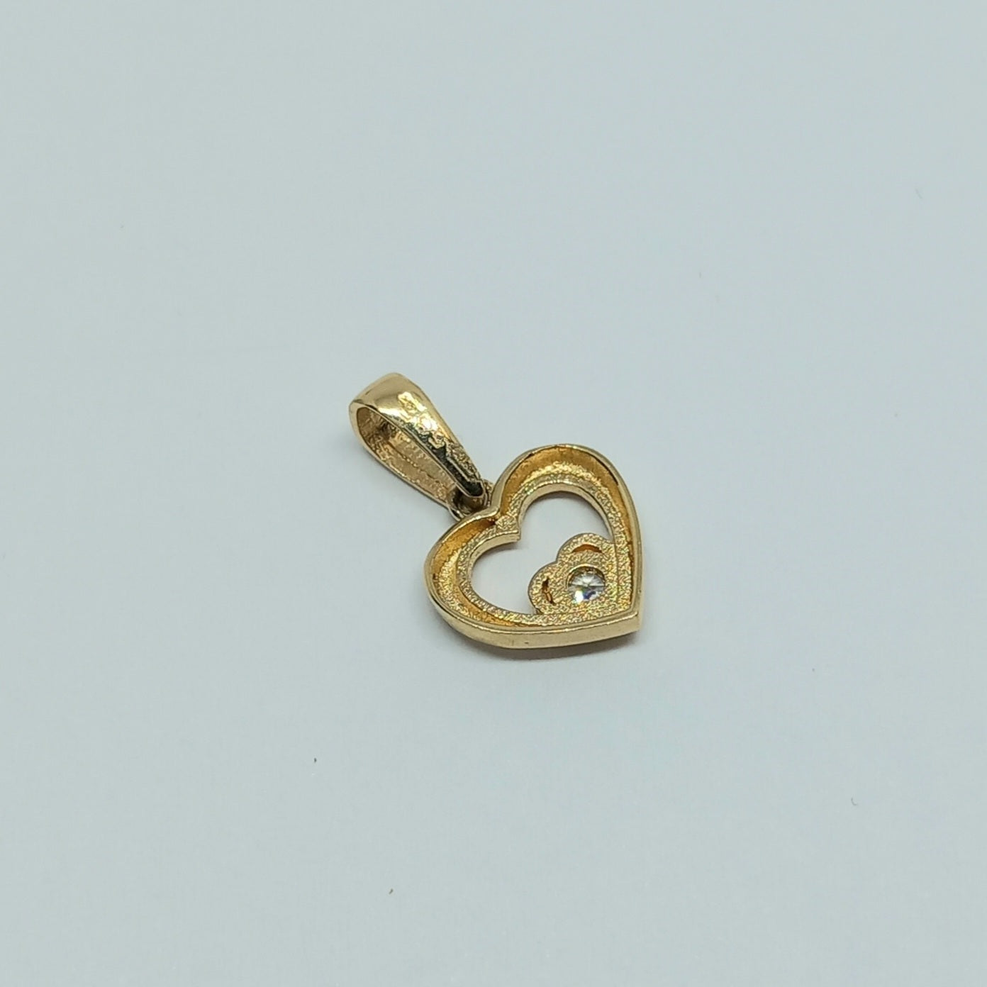 Zlatý přívěšek 14k 585/1000 Srdce - zlato žluté - nové