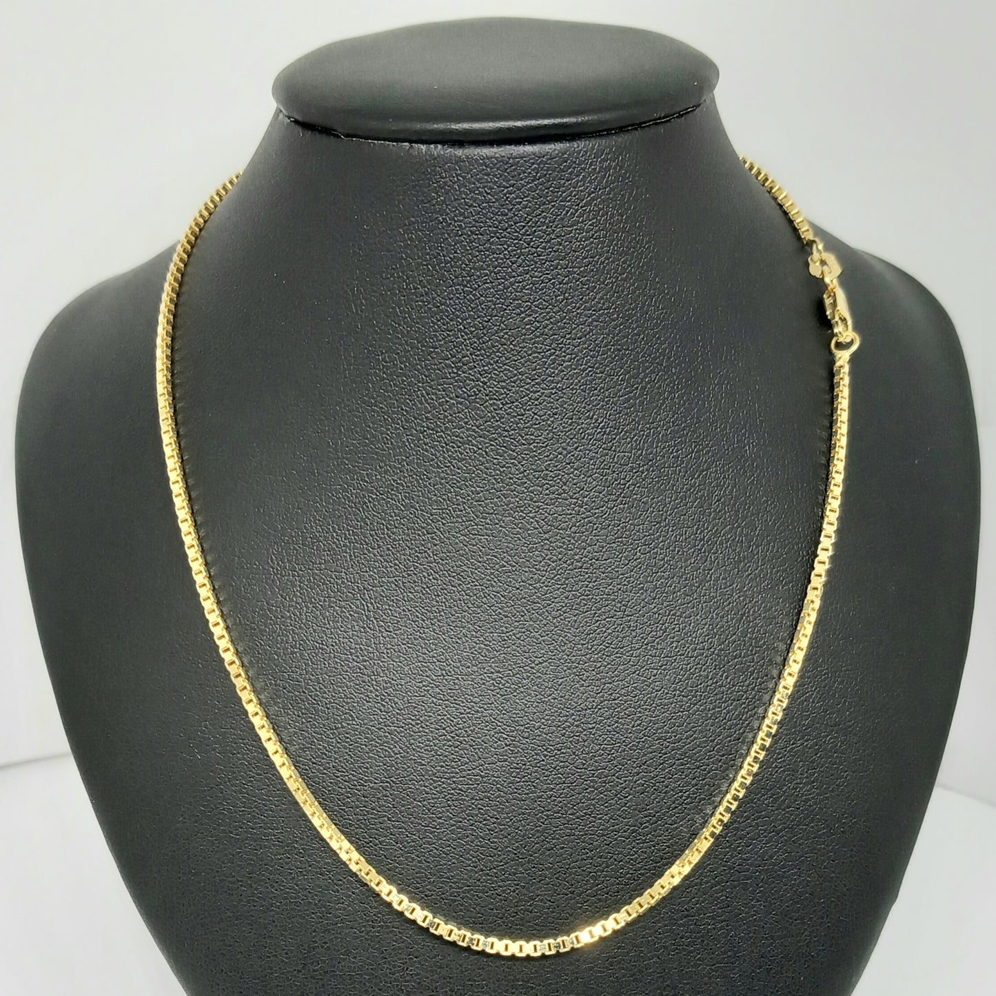Zlatý řetěz 14k 585/1000 - zlato žluté - nové - 55,5cm