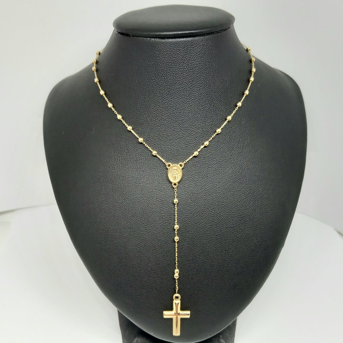 Zlatý řetěz 14k 585/1000 Růženec - zlato žluté - nové - 51cm