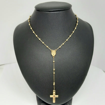 Zlatý řetěz 14k 585/1000 Růženec - zlato žluté - nové - 51cm