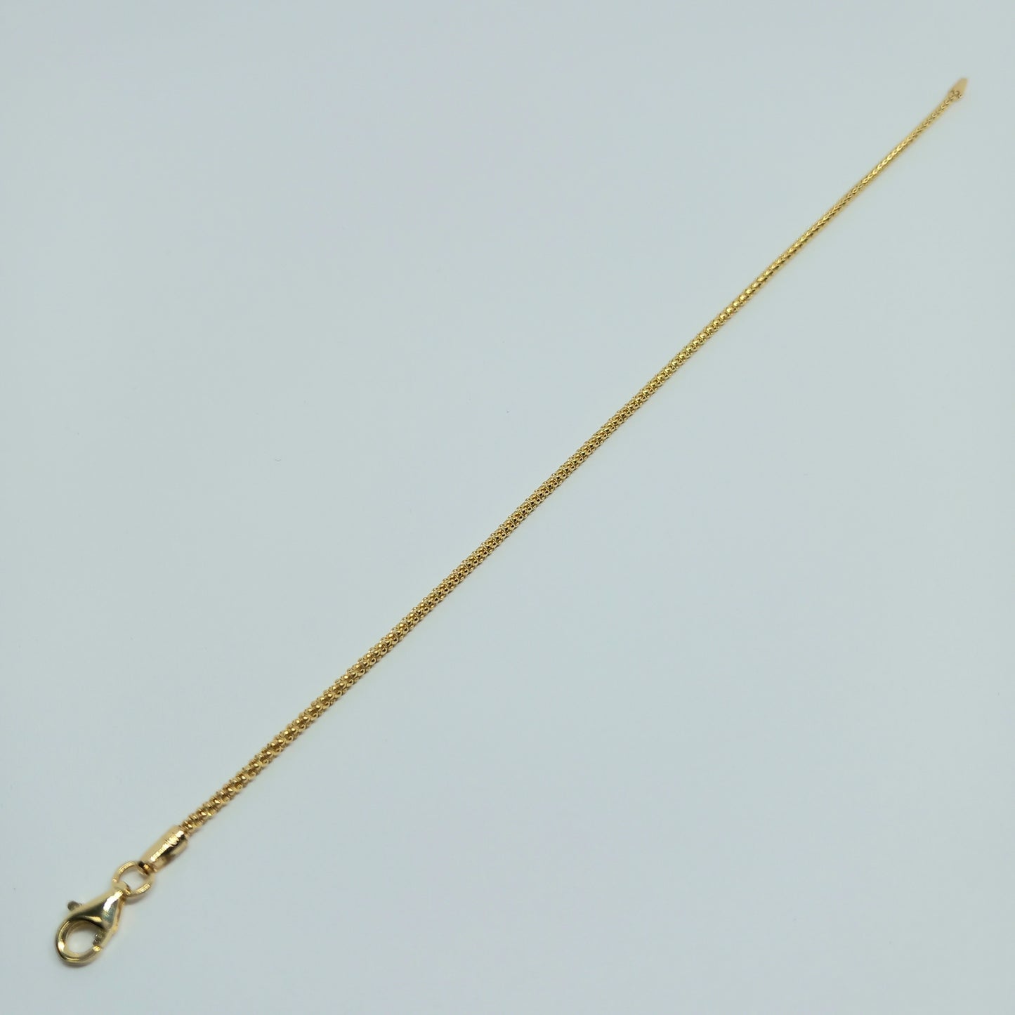 Zlatý náramek 14k 585/1000 - zlato žluté - nové - 19,5cm