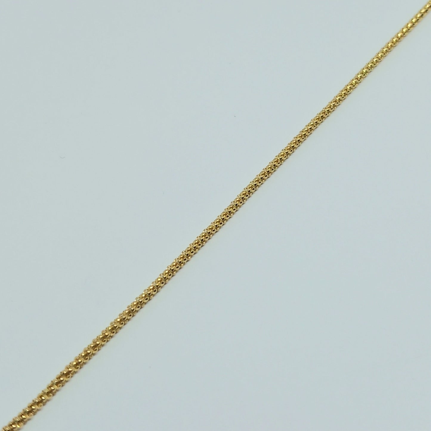 Zlatý náramek 14k 585/1000 - zlato žluté - nové - 19,5cm