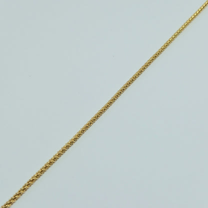 Zlatý náramek 14k 585/1000 - zlato žluté - nové - 19,5cm