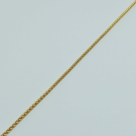 Zlatý náramek 14k 585/1000 - zlato žluté - nové - 19,5cm