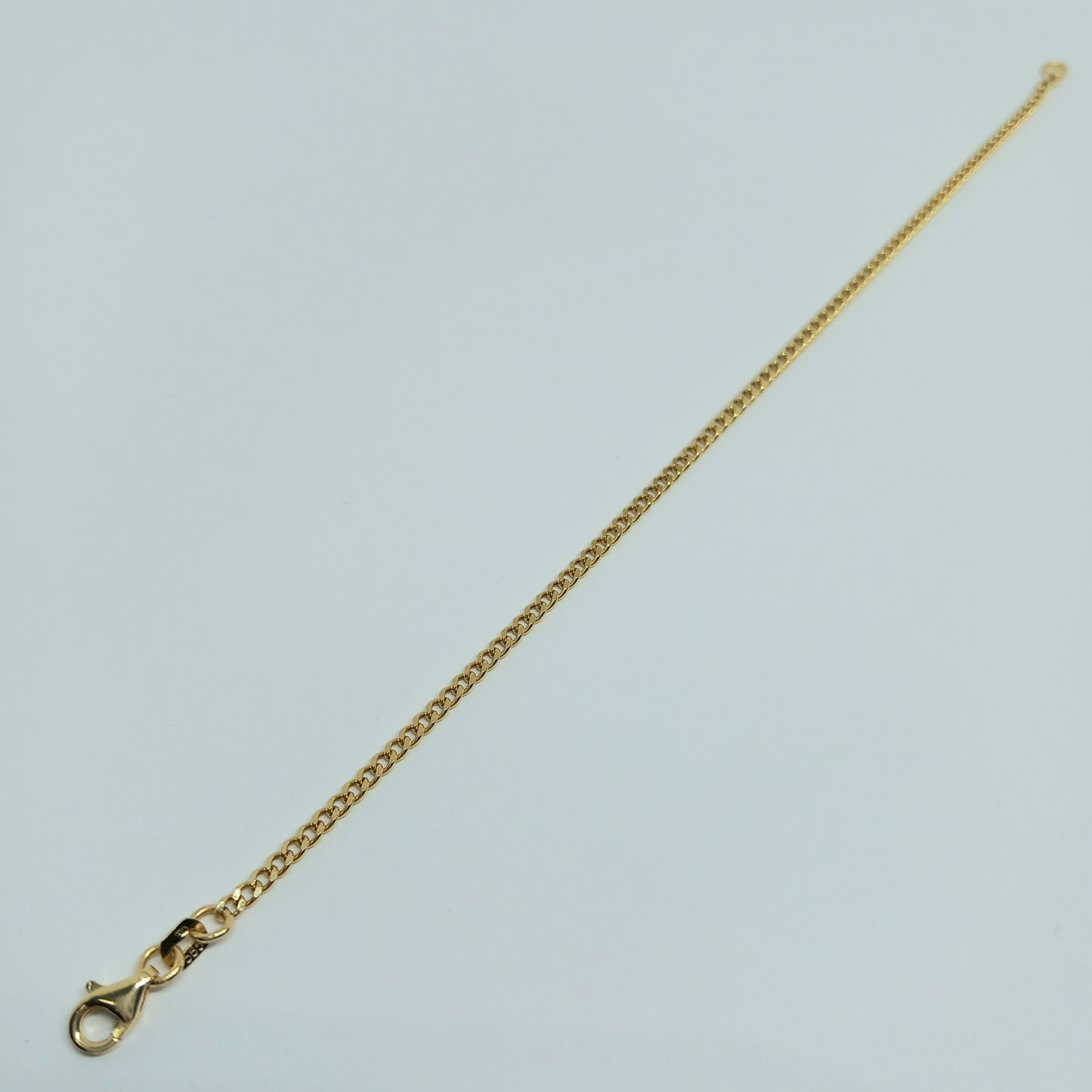 Zlatý náramek 14k 585/1000 - zlato žluté - nové - 18cm