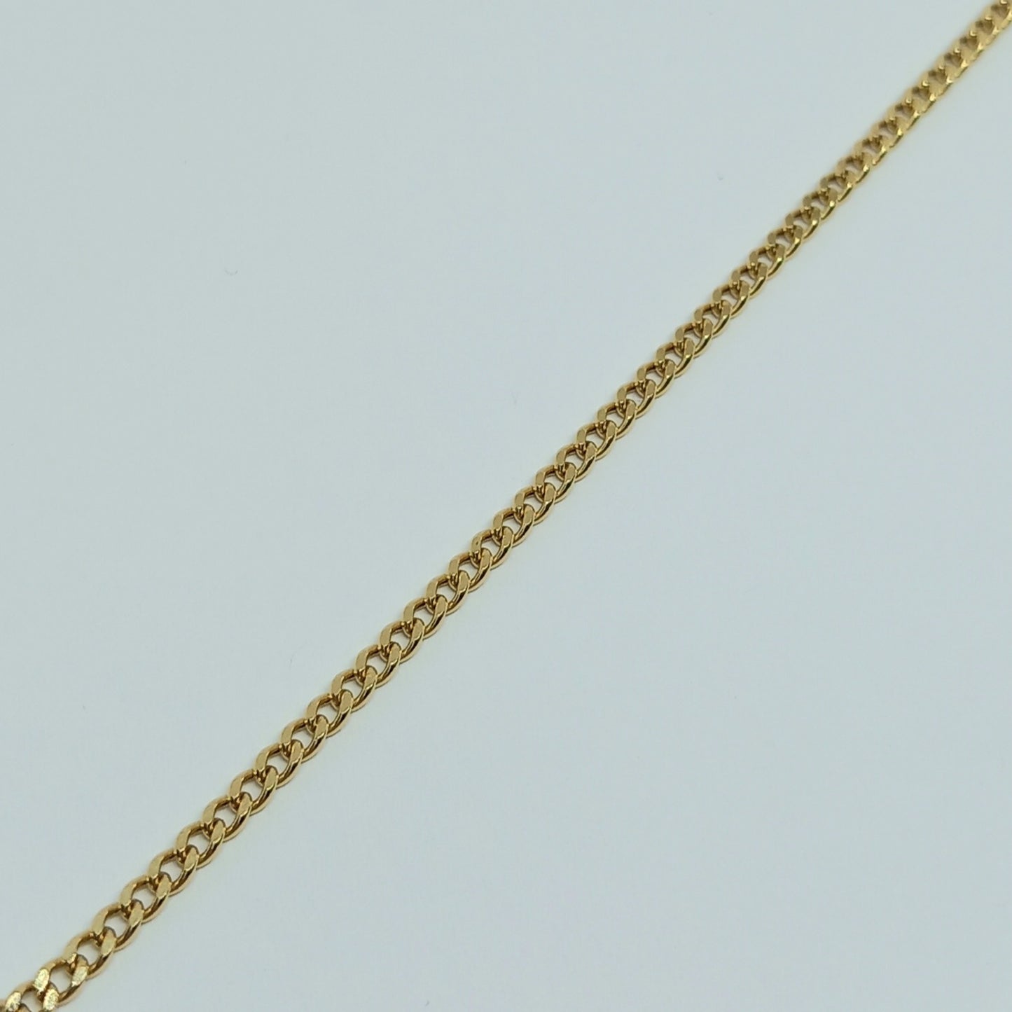 Zlatý náramek 14k 585/1000 - zlato žluté - nové - 18cm