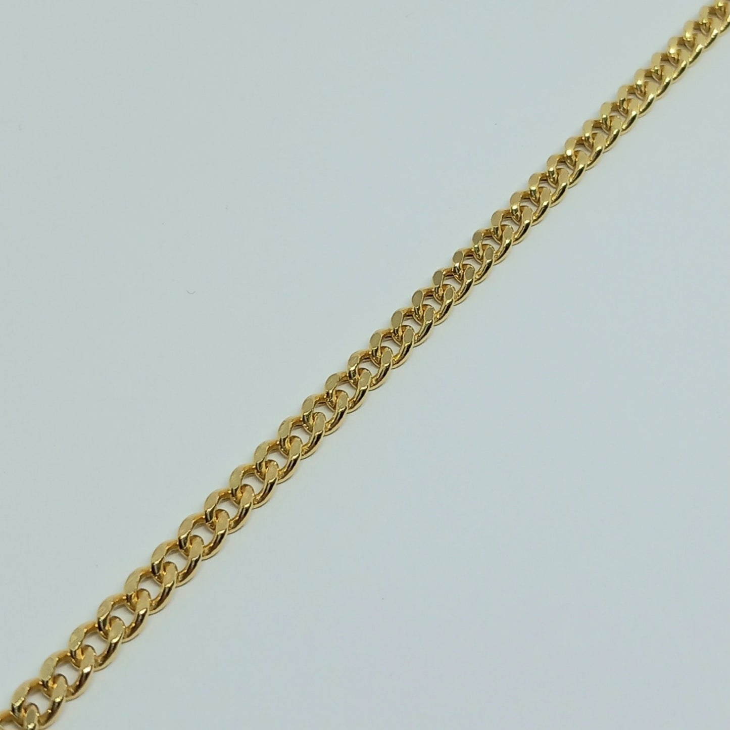 Zlatý náramek 14k 585/1000 - zlato žluté - nové - 21,5cm