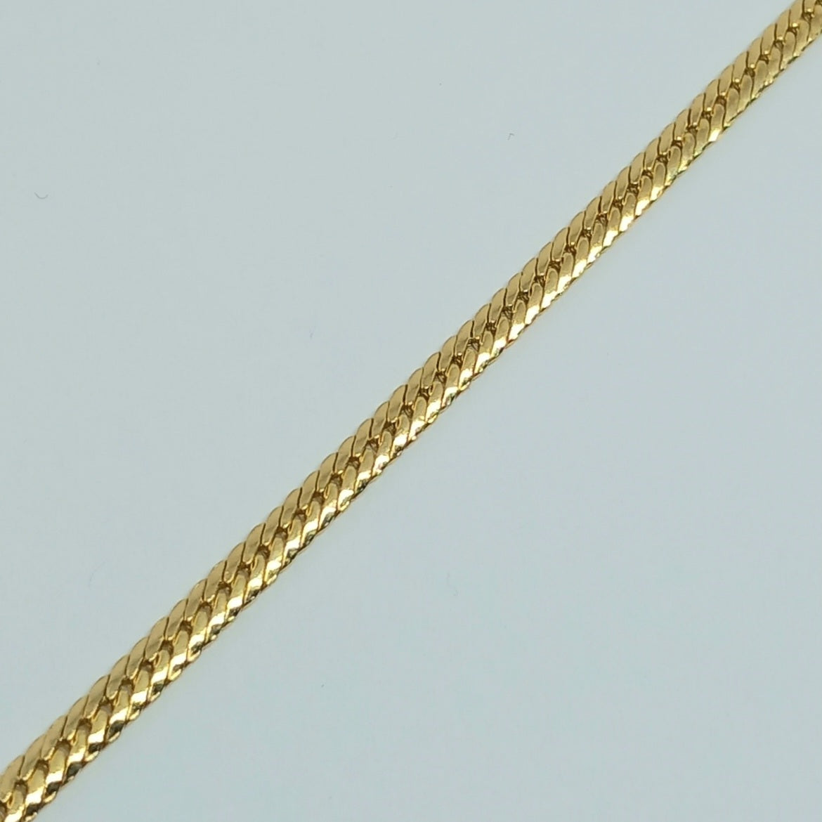 Zlatý náramek 14k 585/1000 - zlato žluté - nové - 20cm