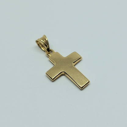 Zlatý přívěšek 14k 585/1000 Kříž - zlato žluté - nové