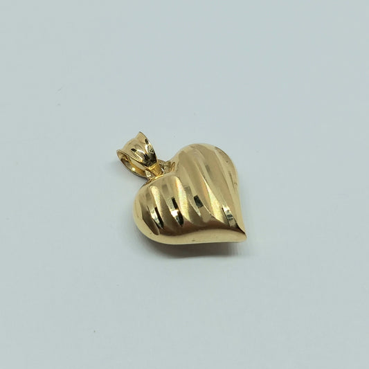 Zlatý přívěšek 14k 585/1000 Srdce - zlato žluté - nové
