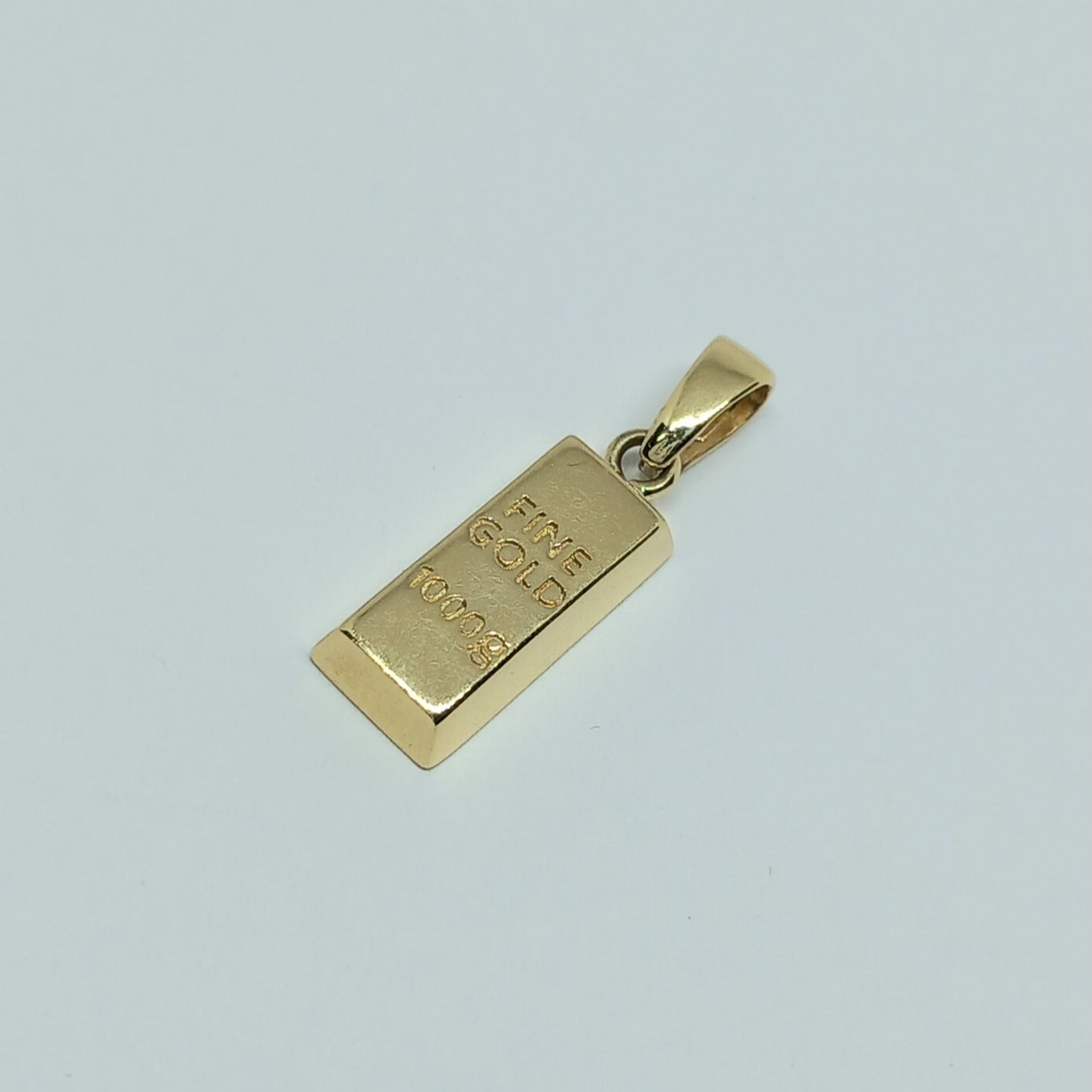 Zlatý přívěšek 14k 585/1000 Cihlička - zlato žluté - nové