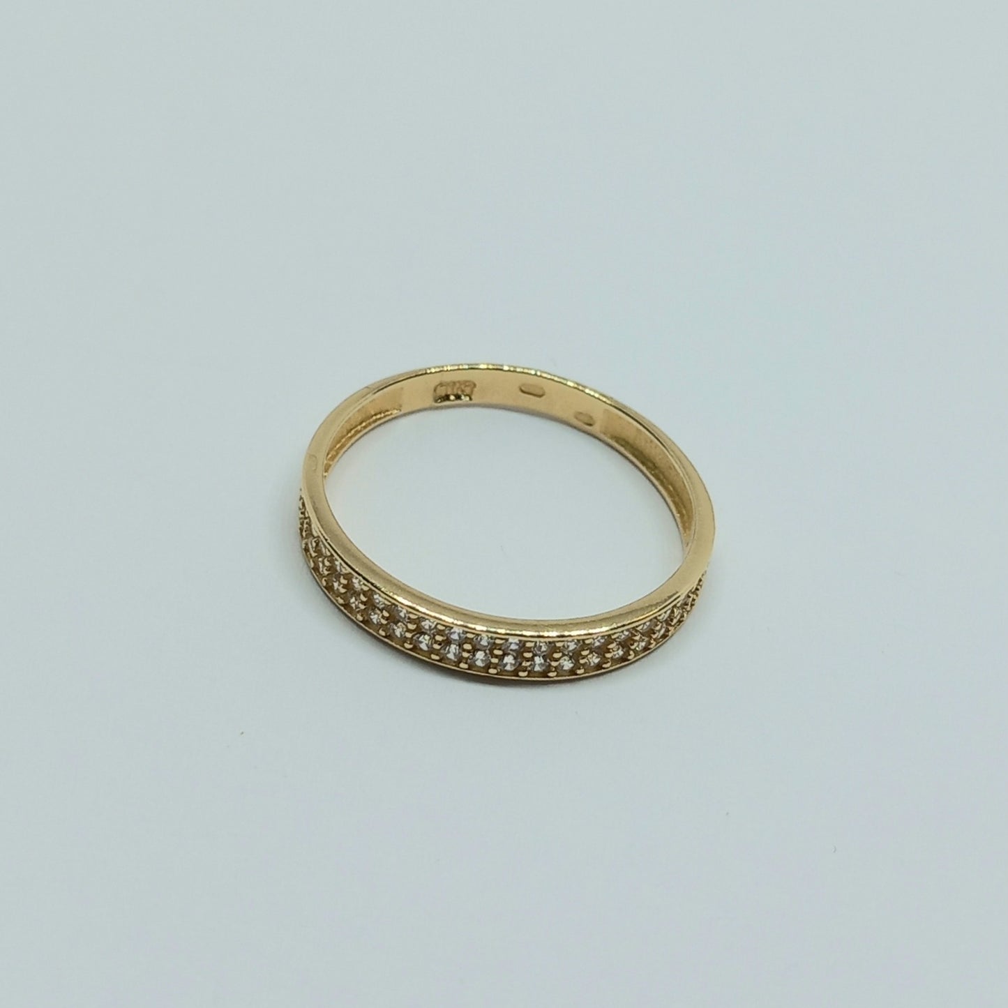 Zlatý prsten 14k 585/1000 - zlato žluté - nové - vel. 55