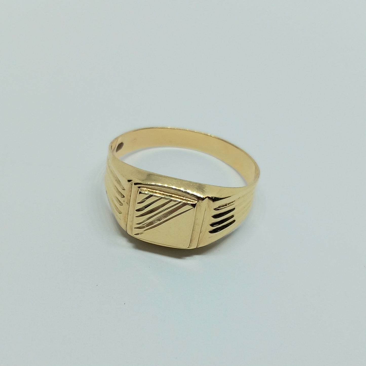 Zlatý prsten 14k 585/1000 - zlato žluté - nové - vel. 67