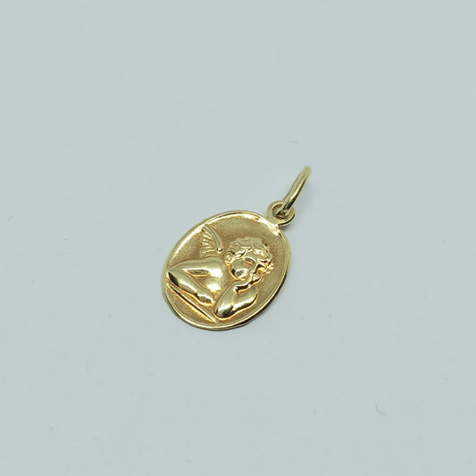 Zlatý přívěšek 14k 585/1000 Andělíček - zlato žluté - jako nové